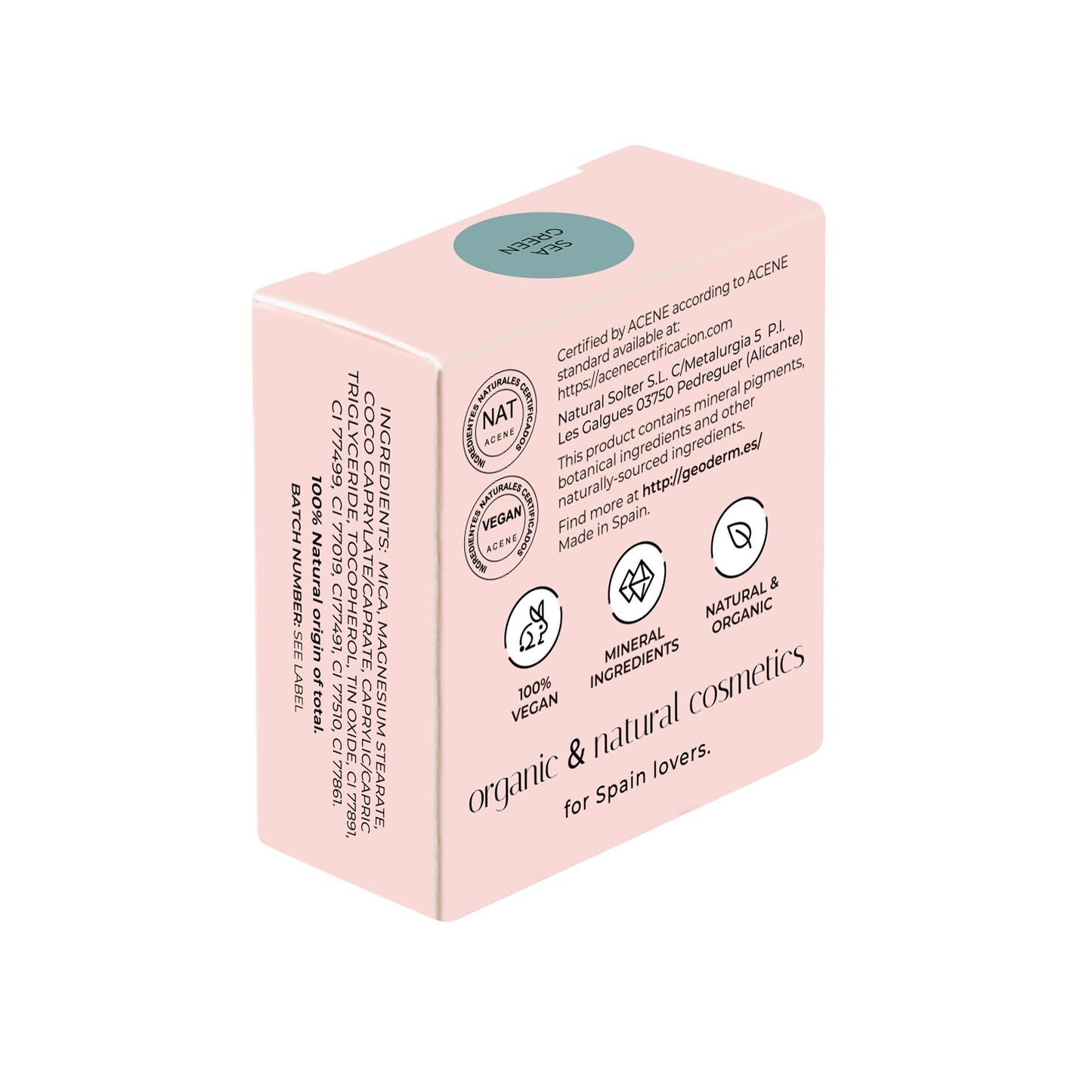 Eye Shadow Sea Green (Wholesale) Geoderm