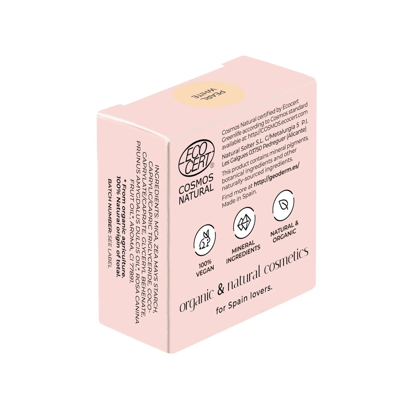 GEODERM Eyeshadow White Pearl Geoderm