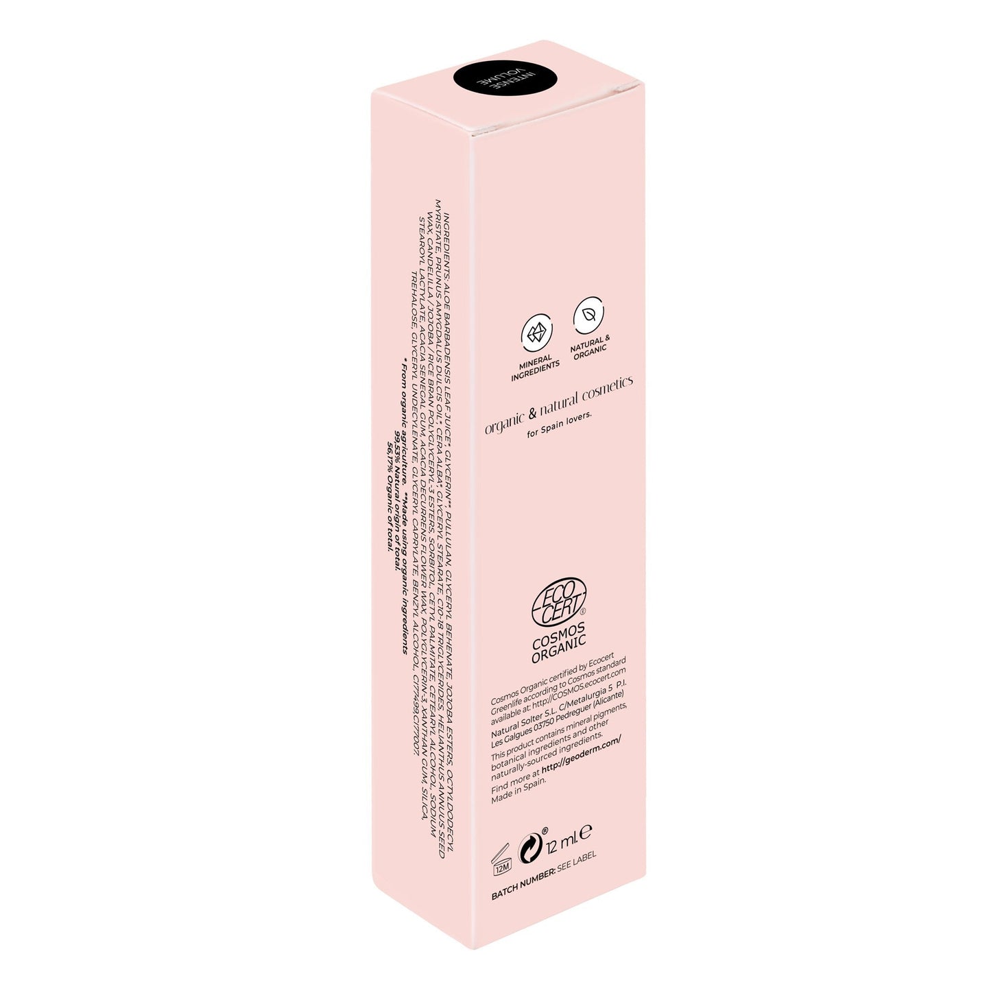 GEODERM Organic Mascara Intense Volume Geoderm