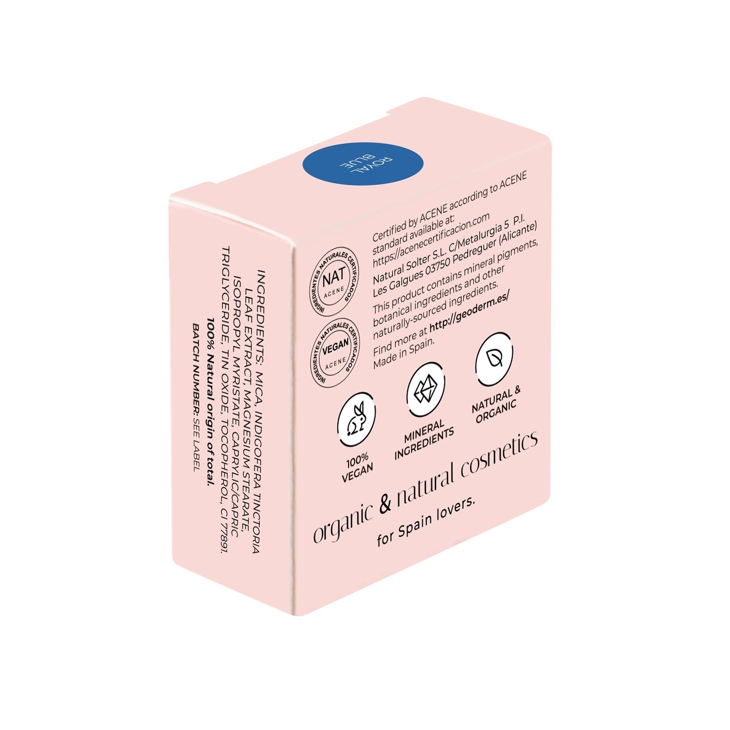 GEODERM Eyeshadow Royal Blue (Wholesale) Geoderm