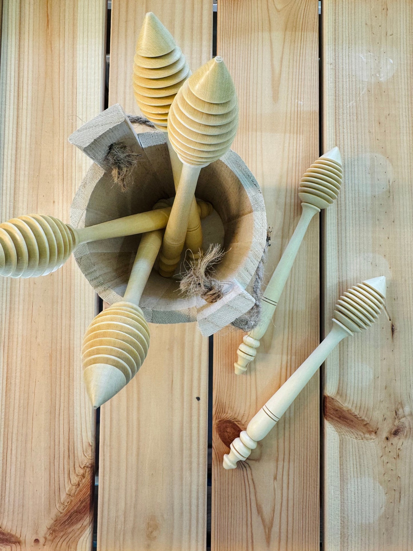 Lemon Wood Honey Dipper Organic Cosmetics Company