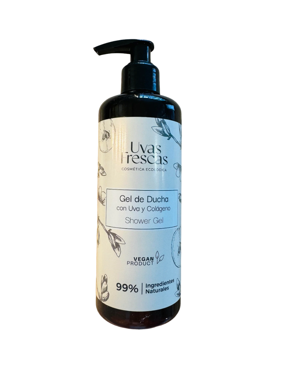 Uvas Frescas: Organic Shower Gel (Wholesale) Organic Cosmetics Company