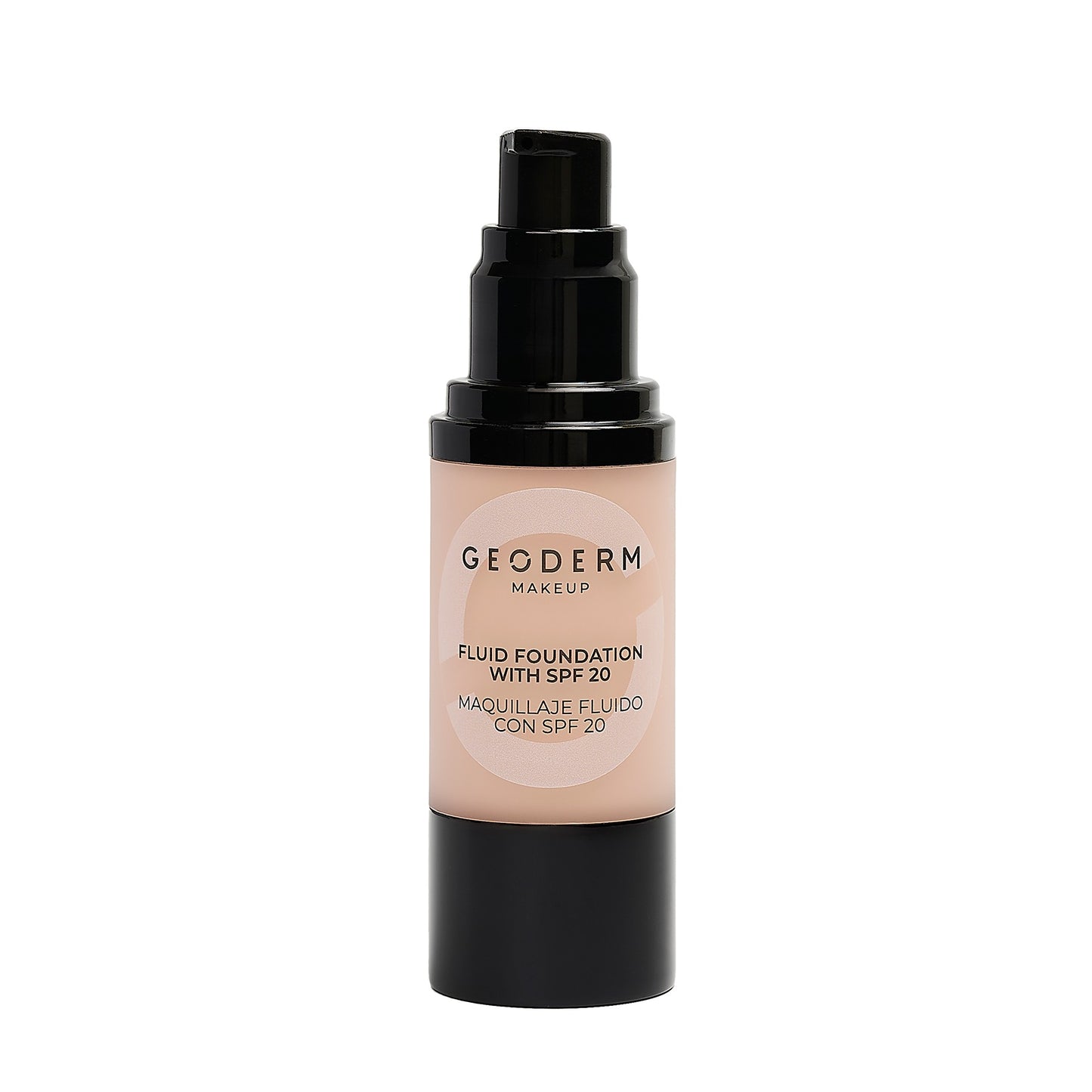 Organic Fluid Foundation with medium SPF (Very Fair Beige)