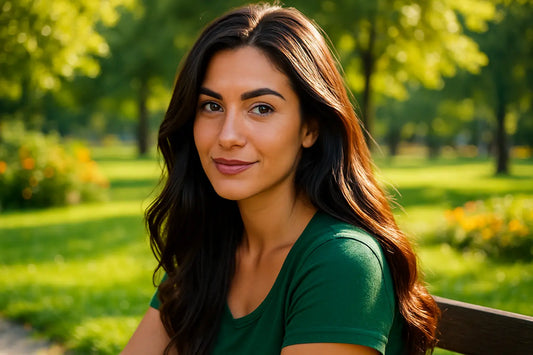 Organic hair products for healthy shiny hair