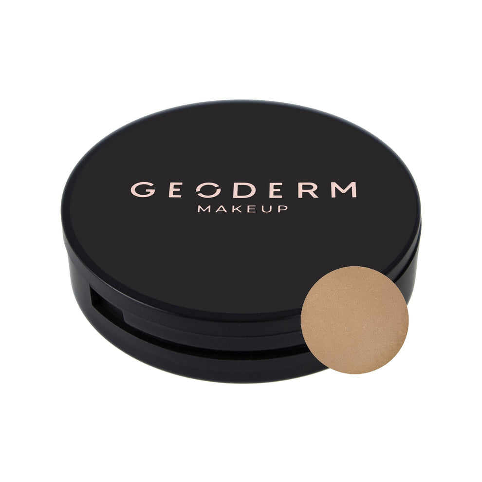 GEODERM Natural Compact Powder (Dark Caramel) – Organic Cosmetics Company