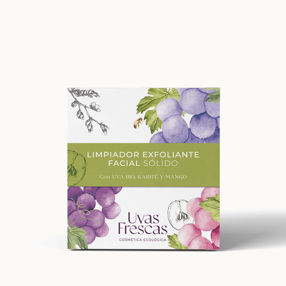 Uvas Frescas Organic Solid Exfoliating Bar