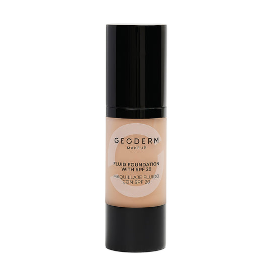 Fond de teint fluide bio et vegan avec SPF moyen (beige naturel)