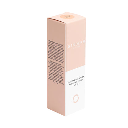 Organic Fluid Foundation with medium SPF (Very Fair Beige)